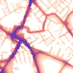 Daytime road noise heatmap for CR4 2LH
