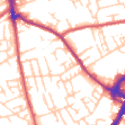 Daytime road noise heatmap for CR4 3DX