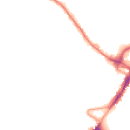 Night-time road noise heatmap for CR4 3GQ