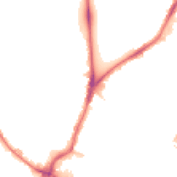 Night-time road noise heatmap for CR4 3LD