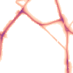 Night-time road noise heatmap for CR4 4LZ