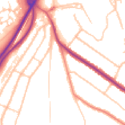 Daytime road noise heatmap for CR5 1DB