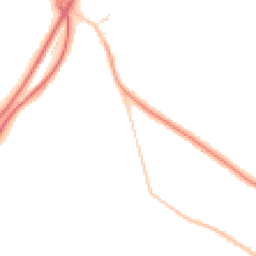 Night-time road noise heatmap for CR5 1DB