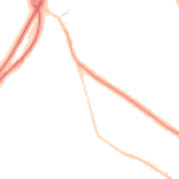 Night-time road noise heatmap for CR5 1DG