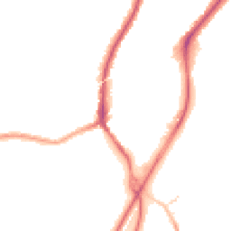 Night-time road noise heatmap for CR5 2RB