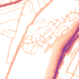 Daytime road noise heatmap for CR5 3GL