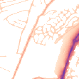 Daytime road noise heatmap for CR5 3JU