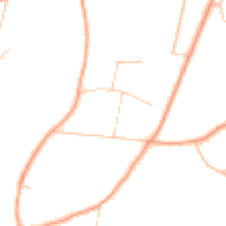 Daytime road noise heatmap for CR5 3LE