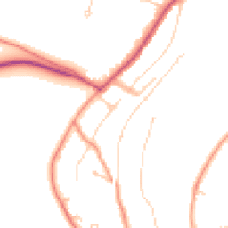 Daytime road noise heatmap for CR5 3PA