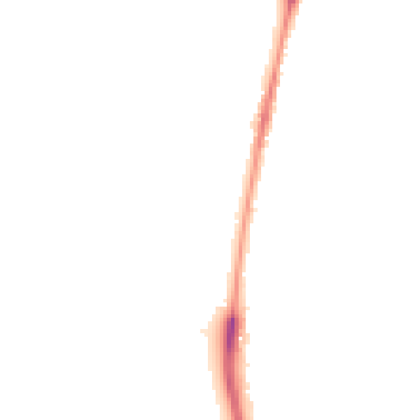 Night-time road noise heatmap for CR5 3RT