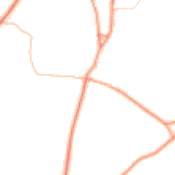 Daytime road noise heatmap for CR5 3SE