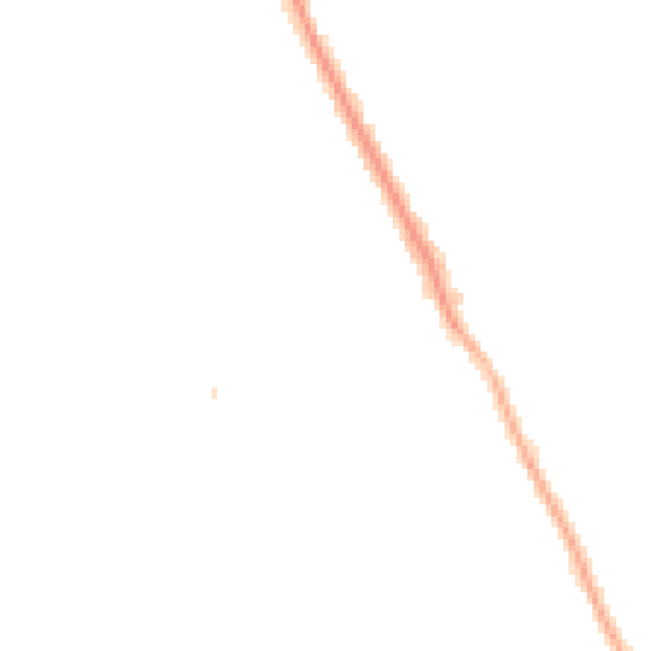 Night-time road noise heatmap for CR6 9AW
