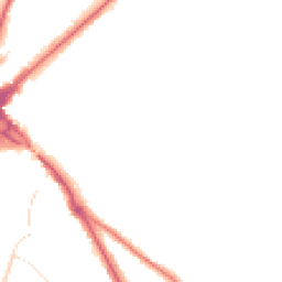 Night-time road noise heatmap for CR8 1AJ