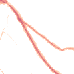 Night-time road noise heatmap for CR8 1BT