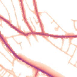 Daytime road noise heatmap for CR8 1DL