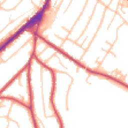 Daytime road noise heatmap for CR8 1JA