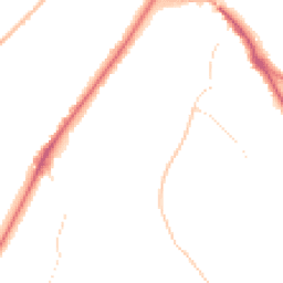 Night-time road noise heatmap for CR8 2EJ