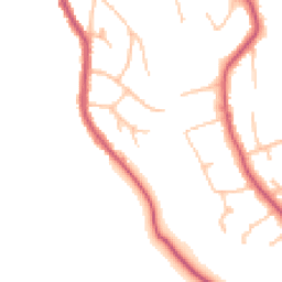Daytime road noise heatmap for CR8 4BZ