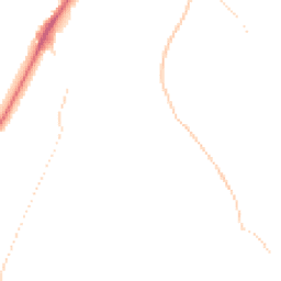 Night-time road noise heatmap for CR8 4DR