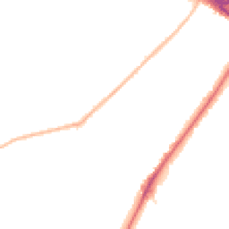 Night-time road noise heatmap for CR8 4LR