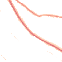 Night-time road noise heatmap for CR8 5AL