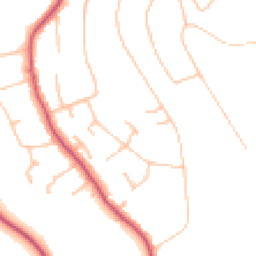 Daytime road noise heatmap for CR8 5EZ