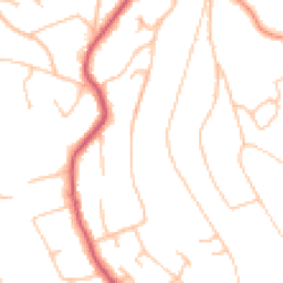 Daytime road noise heatmap for CR8 5JB