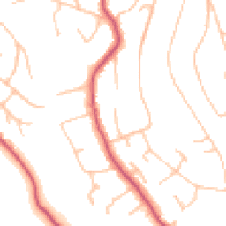 Daytime road noise heatmap for CR8 5JL
