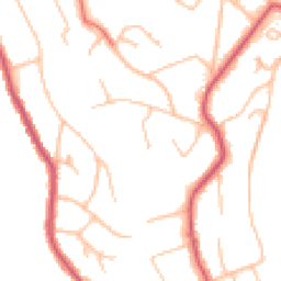 Daytime road noise heatmap for CR8 5LJ