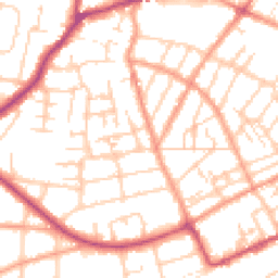 Daytime road noise heatmap for CT11 0AB