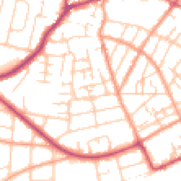 Daytime road noise heatmap for CT11 0AH