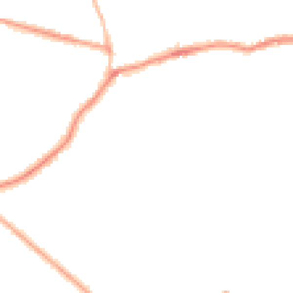 Night-time road noise heatmap for CT11 0AX