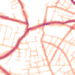 Daytime road noise heatmap for CT11 0BP