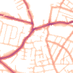 Daytime road noise heatmap for CT11 0BS