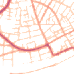 Daytime road noise heatmap for CT11 0BX