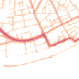 Daytime road noise heatmap for CT11 0DA