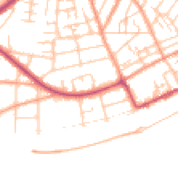 Daytime road noise heatmap for CT11 0DD