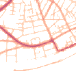 Daytime road noise heatmap for CT11 0DF