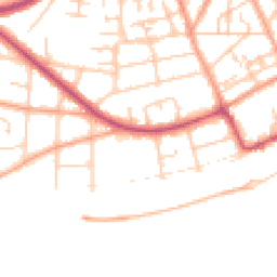 Daytime road noise heatmap for CT11 0DG