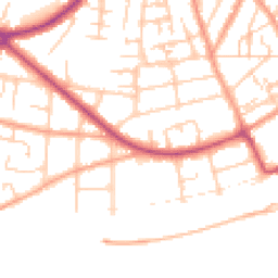 Daytime road noise heatmap for CT11 0DH