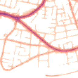 Daytime road noise heatmap for CT11 0DN