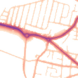 Daytime road noise heatmap for CT11 0FF