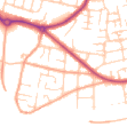Daytime road noise heatmap for CT11 0LP