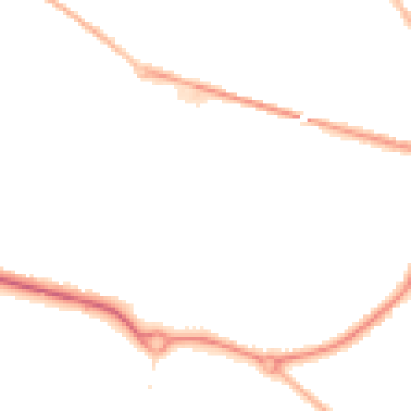 Night-time road noise heatmap for CT11 0PH