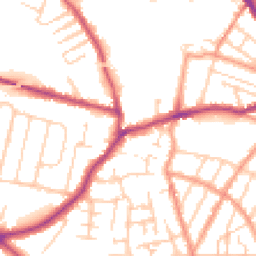 Daytime road noise heatmap for CT11 0QH