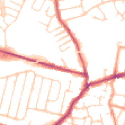 Daytime road noise heatmap for CT11 0RE