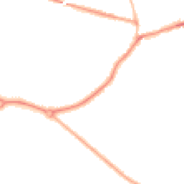 Night-time road noise heatmap for CT11 0RX