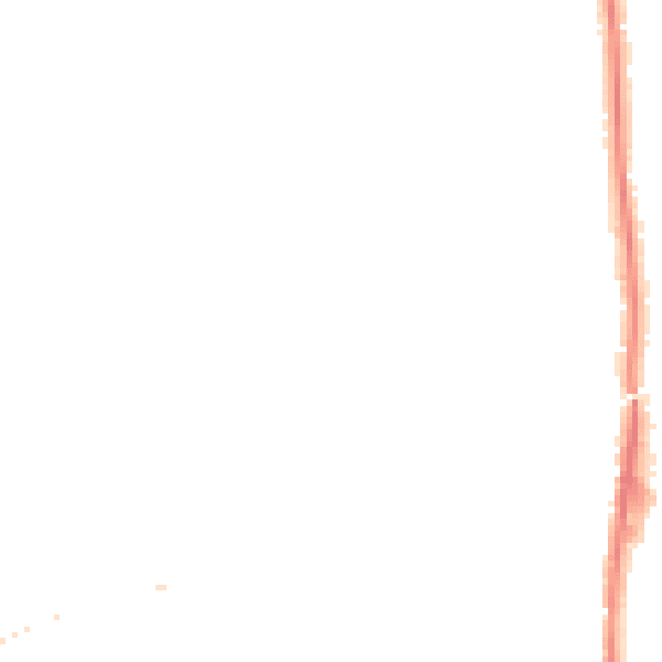 Night-time road noise heatmap for CT11 7DE