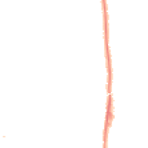 Night-time road noise heatmap for CT11 7DG