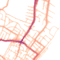 Daytime road noise heatmap for CT11 7DS